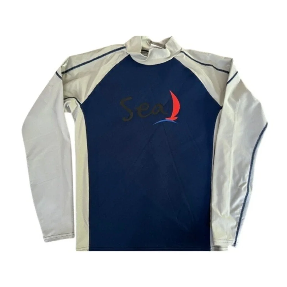 NEW Sail Equipment Australia SEA Neoprene Rash Guard Long Sleeve Mens Large